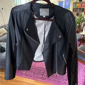Soia & Kyo Sleek Black Leather Jacket